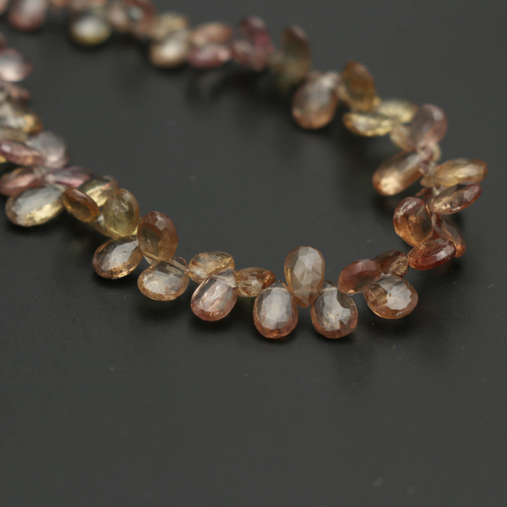 Natural Color Change Garnet Faceted Pears Beads - 4x6mm to 7x9mm-Change color Garnet Pears-Gem Quality ,8 Inch Full Strand, Price Per Strand - National Facets, Gemstone Manufacturer, Natural Gemstones, Gemstone Beads