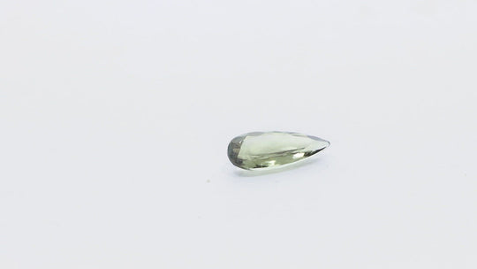 Natural Turkish Diaspore Faceted Pear Loose Gemstone, 8x20 mm, Jewelry Handmade Gift for Women, 1 Piece