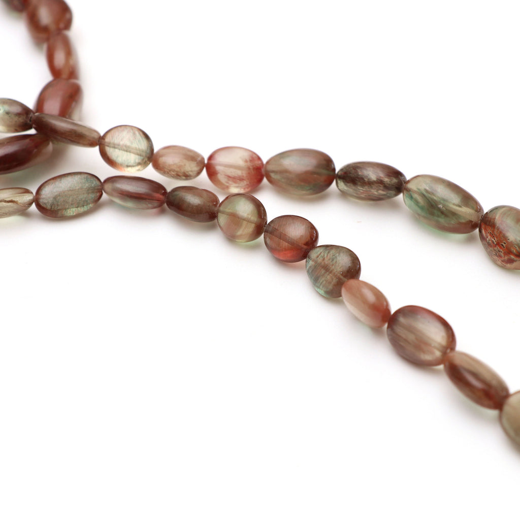 Andesine Smooth Tumble Beads | 7x8 mm to 12x18 mm | Andesine Gemstone | Gem Quality | 8 Inch/ 18 Inch Strand | Price Per Strand - National Facets, Gemstone Manufacturer, Natural Gemstones, Gemstone Beads