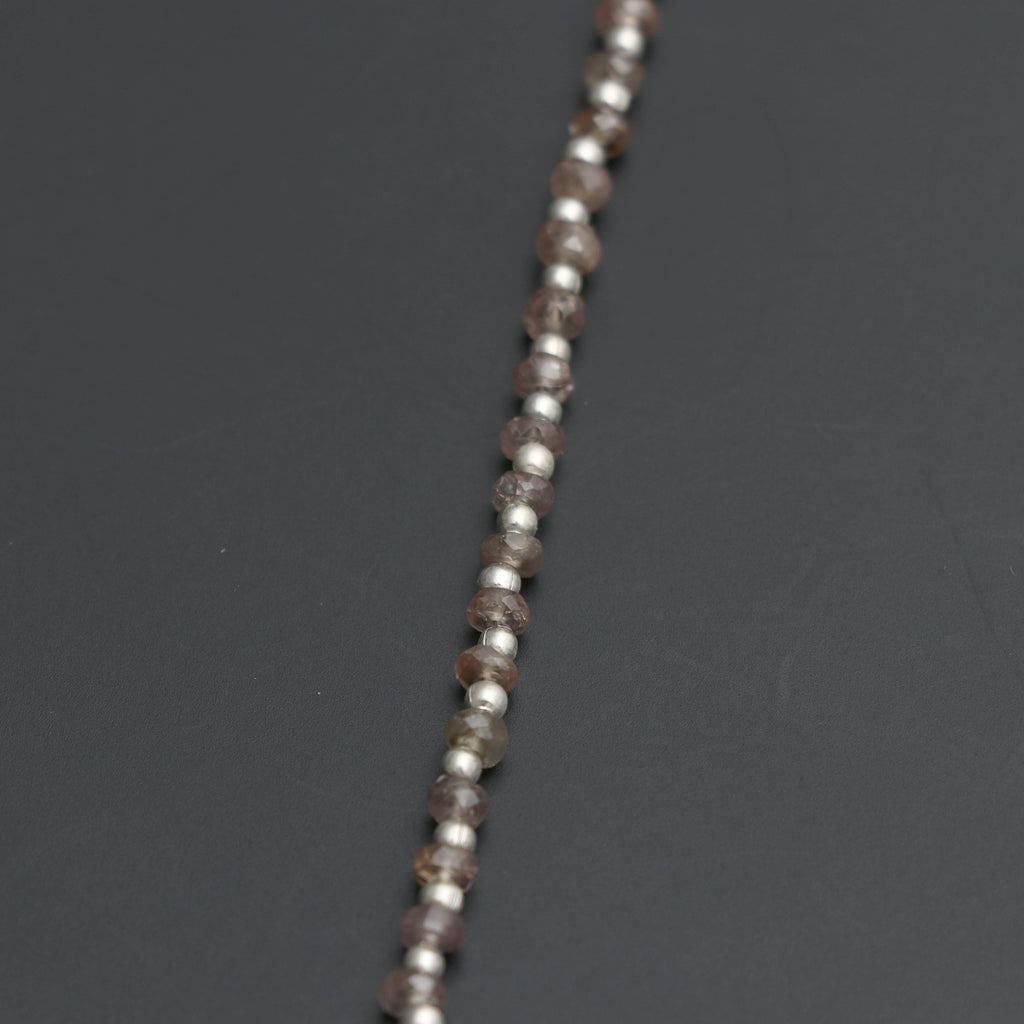 Color Change Garnet Faceted Beads, Rondelle Beads 3 mm -Change Color Garnet Beads- Gem Quality, 8 Inch Full Strand, Price Per Strand - National Facets, Gemstone Manufacturer, Natural Gemstones, Gemstone Beads