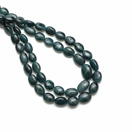 Grandidierite Smooth Tumble Beads, 4.5x5.5 mm To 9x11 mm, Grandidierite Jewelry Making Beads, 17 Inches Full Strand, Price Per Strand