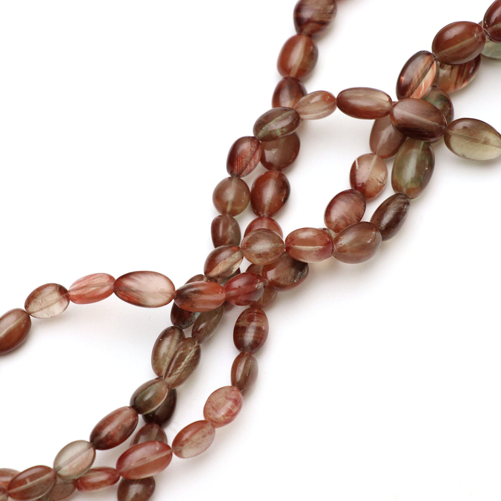 Andesine Smooth Tumble Beads | 7x8 mm to 12x18 mm | Andesine Gemstone | Gem Quality | 8 Inch/ 18 Inch Strand | Price Per Strand - National Facets, Gemstone Manufacturer, Natural Gemstones, Gemstone Beads