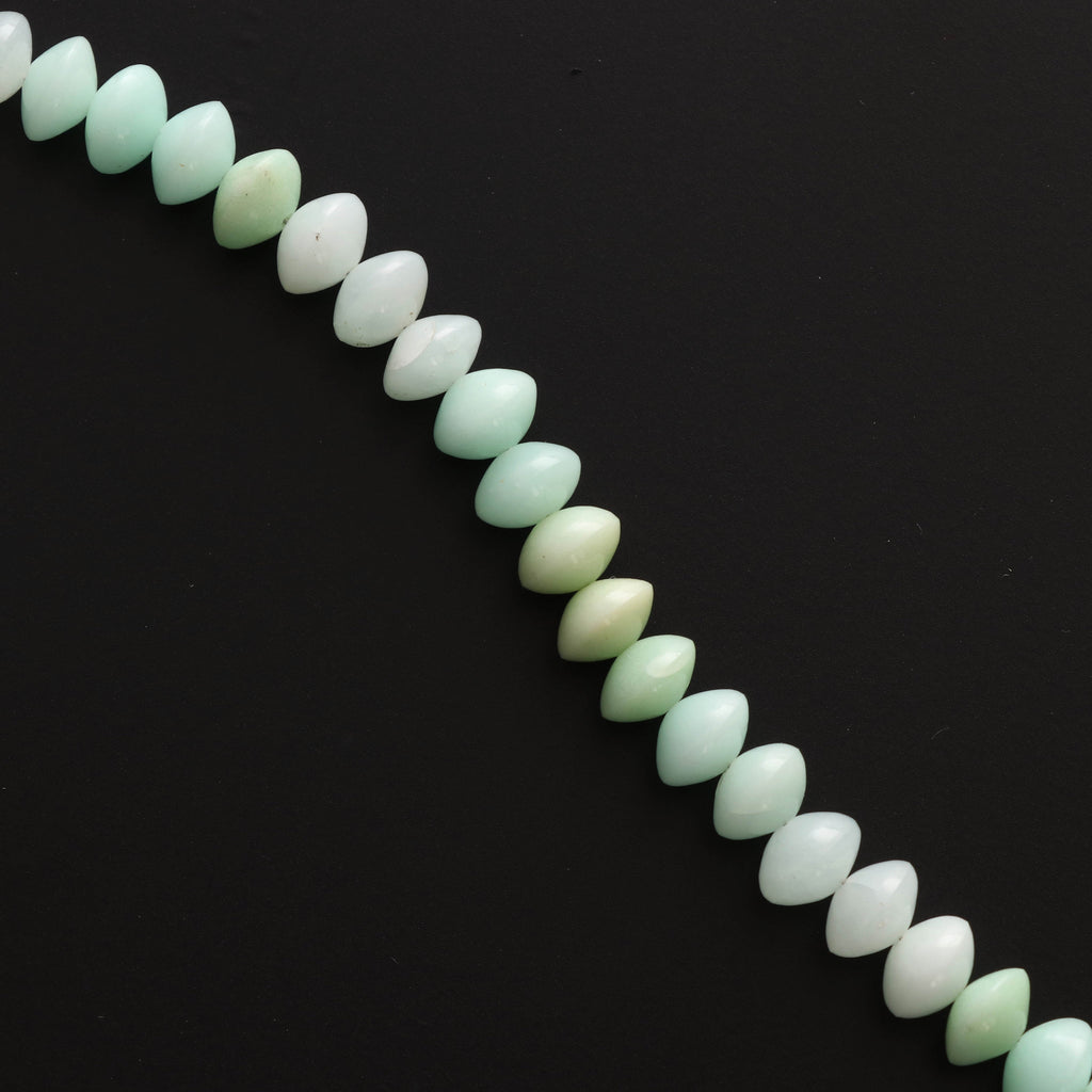Unique Mint Chrysoprase Smooth German Cut Beads - 8 mm - Mint Chrysoprase Beads - Gem Quality , 8 Inch/ 20 Cm Full Strand, Price Per Strand - National Facets, Gemstone Manufacturer, Natural Gemstones, Gemstone Beads