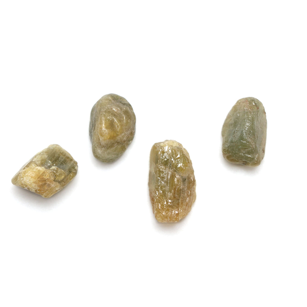 Natural Sapphire Organic Rough Loose Gemstone | 9x16 mm | Rough Loose Gemstone | Set of 10 Pieces - National Facets, Gemstone Manufacturer, Natural Gemstones, Gemstone Beads
