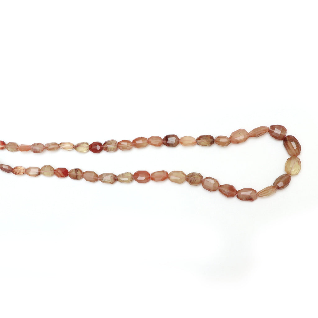 Andesine Faceted Tumble Beads | 8.5x10.5 mm to 13.5x21 mm | Andesine Gemstone | Gem Quality | 8 Inch/ 20 Inch Strand | Price Per Strand - National Facets, Gemstone Manufacturer, Natural Gemstones, Gemstone Beads