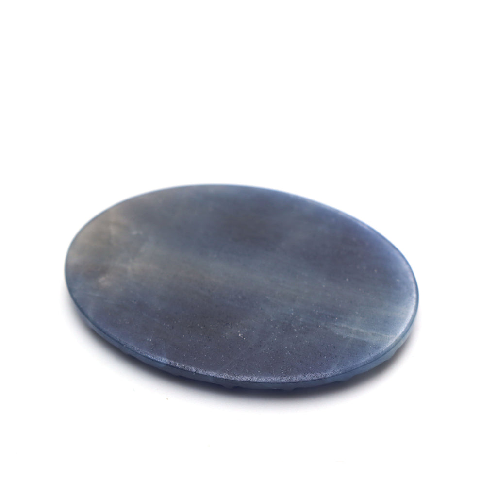 Natural Blue Sapphire Carving Oval Loose Gemstone - 28x38mm - Sapphire Oval , Sapphire Carving Loose Gemstone , 1 Pieces - National Facets, Gemstone Manufacturer, Natural Gemstones, Gemstone Beads