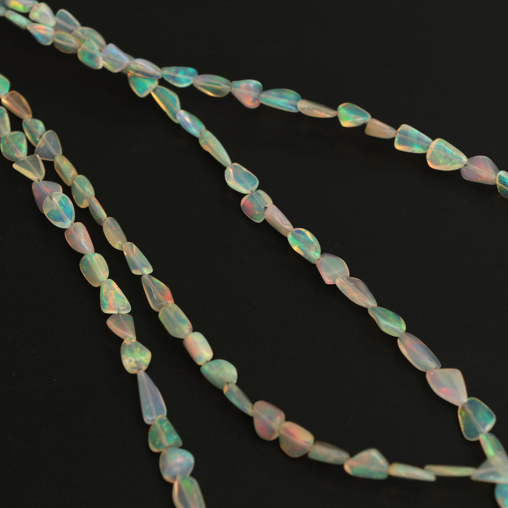 Natural Honey Color Ethiopian Opal Smooth Nuggets Beads | 3x4 mm to 6x9 mm | 8 Inch/ 18 Inch Full Strand | Price Per Strand - National Facets, Gemstone Manufacturer, Natural Gemstones, Gemstone Beads