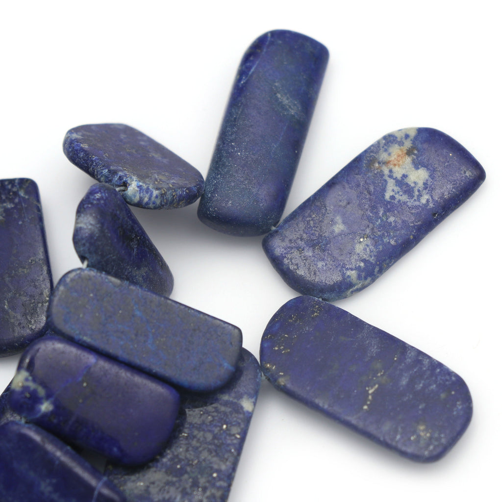 Lapis Smooth Fancy Shape Beads - 16x9 mm to 21x12 mm- Lapis Fancy Shape - Gem Quality , 17 Cm Full Strand, Price Per Strand - National Facets, Gemstone Manufacturer, Natural Gemstones, Gemstone Beads