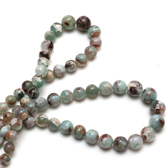 Aqua Chalcedony Smooth Balls Beads, 8.5 mm to 14.5 mm, Aqua Chalcedony Jewelry Making Beads,18 Inch Full Strand, Price Per Strand