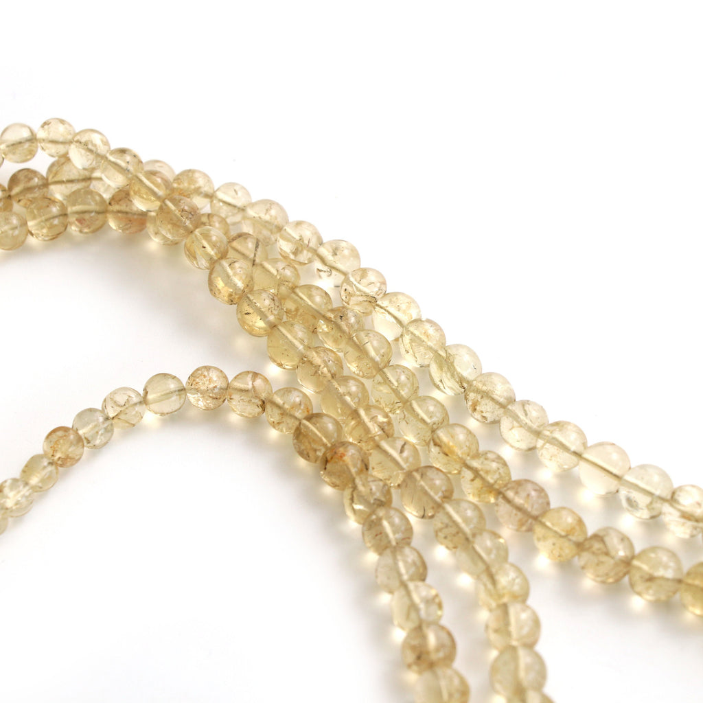 Scapolite Smooth Round Balls | 4 mm to 10 mm | Scapolite Smooth Beads | 8 Inch/ 18 Inch Full Strand | Price Per Strand - National Facets, Gemstone Manufacturer, Natural Gemstones, Gemstone Beads