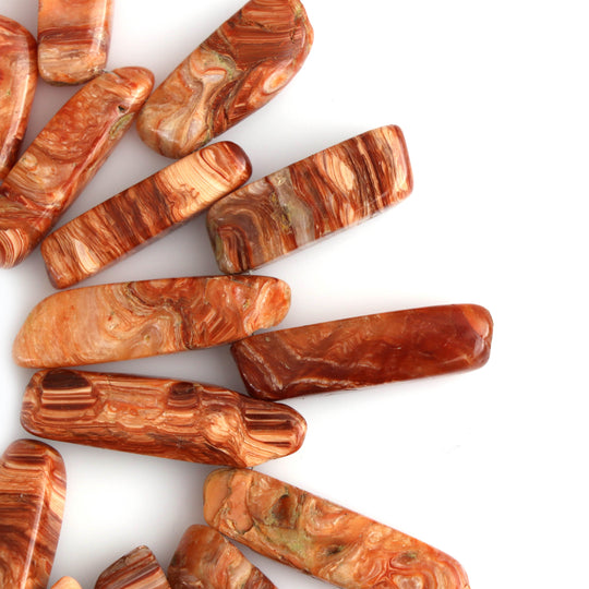 Caramel Opal Smooth Slice Beads, 7x15 mm to 8.5x30 mm, Caramel Opal Jewelry Making Beads, 8 Inch Price Per Strand