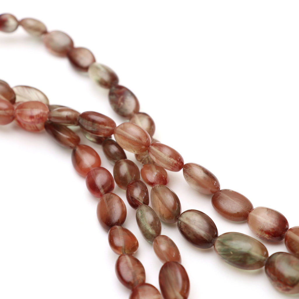 Andesine Smooth Tumble Beads | 7x8 mm to 12x18 mm | Andesine Gemstone | Gem Quality | 8 Inch/ 18 Inch Strand | Price Per Strand - National Facets, Gemstone Manufacturer, Natural Gemstones, Gemstone Beads