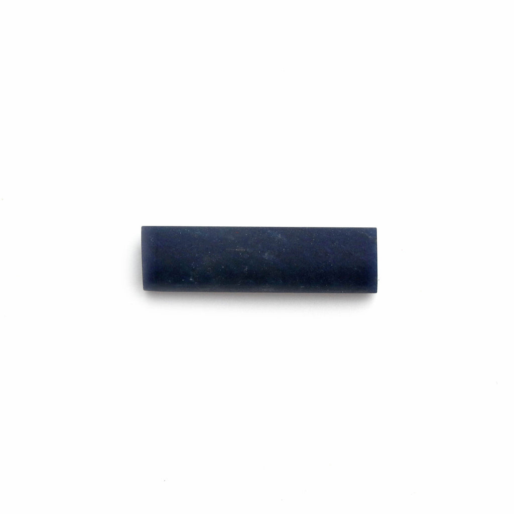 Denim Quartz Matte Finish Cylinder Gemstone, 8.5x30.5 MM, Matt Finish Gemstone , AA Quality , Price Per Pair Gemstone - National Facets, Gemstone Manufacturer, Natural Gemstones, Gemstone Beads