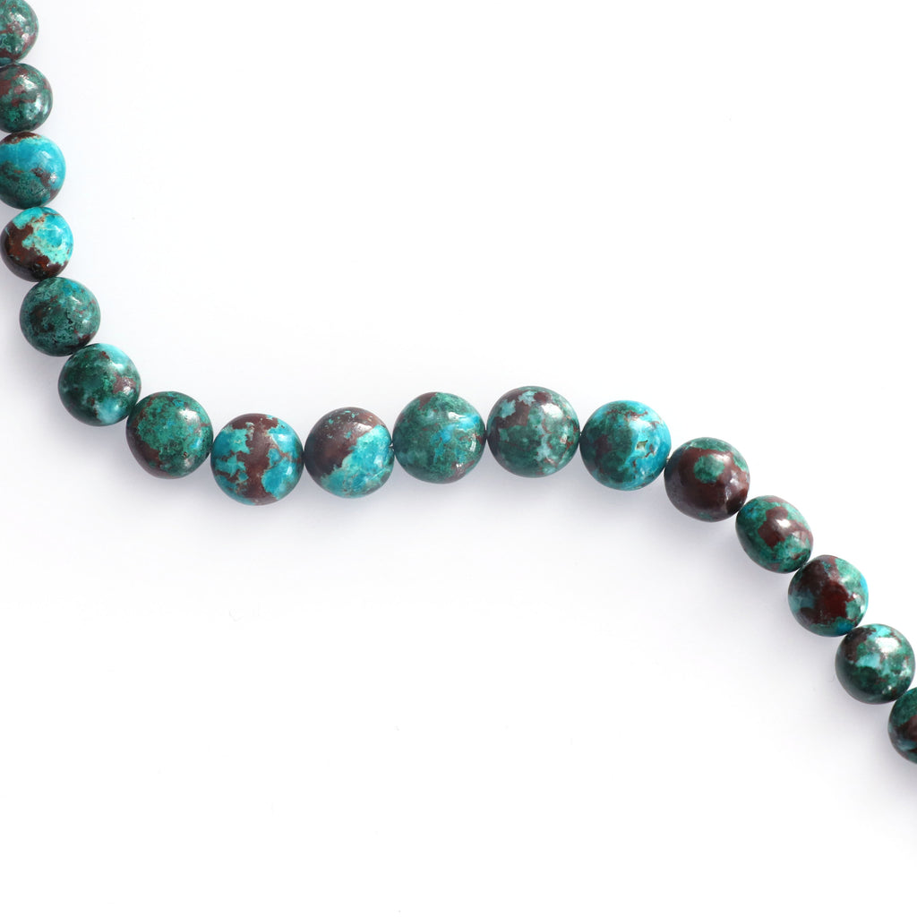 Chrysocolla Smooth Coin Beads, Chrysocolla Gemstone Coin - 8 mm to 10 mm-Gemstone Chrysocolla Smooth, Briolette Coin,8 Inch Strand - National Facets, Gemstone Manufacturer, Natural Gemstones, Gemstone Beads