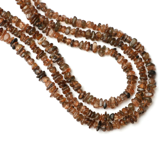 Andalusite Smooth Nuggets Beads, 6x3 to 7x3 mm, Andalusite Jewelry Making Beads, 18 Inch Full Strand