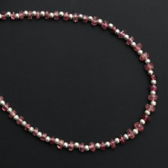 Natural Multi Tourmaline Faceted Beads, Tourmaline Beads - 3 mm to 4 mm -Multi Tourmaline -Gem Quality, 8 Inch Full Strand, Price Per Strand