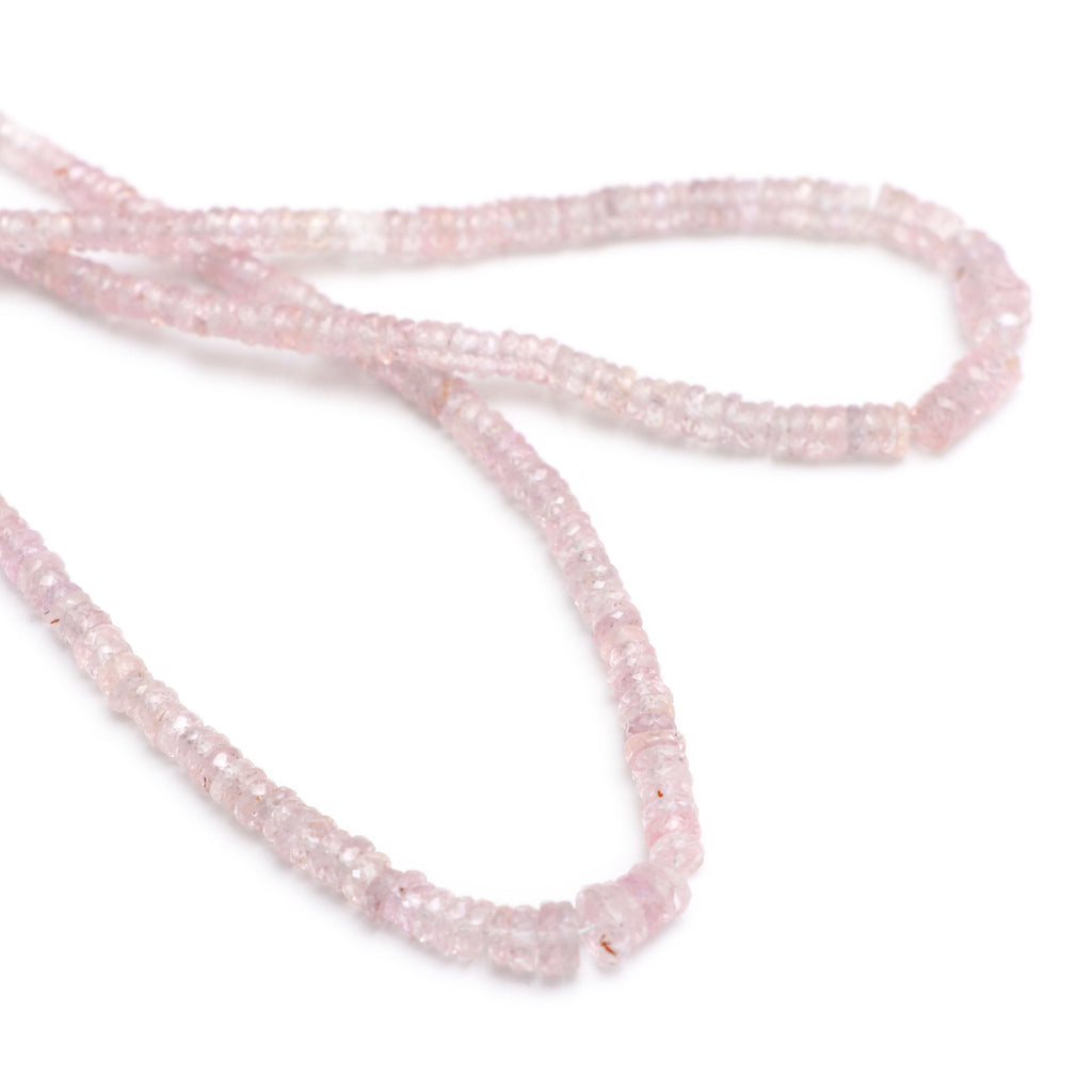Natural Sapphire Faceted Tyre Beads, 2.5 to 6 mm, Sapphire Tyre Beads - Gem Quality , 8 Inch/ 16 Inch Full Strand, Price Per Strand - National Facets, Gemstone Manufacturer, Natural Gemstones, Gemstone Beads