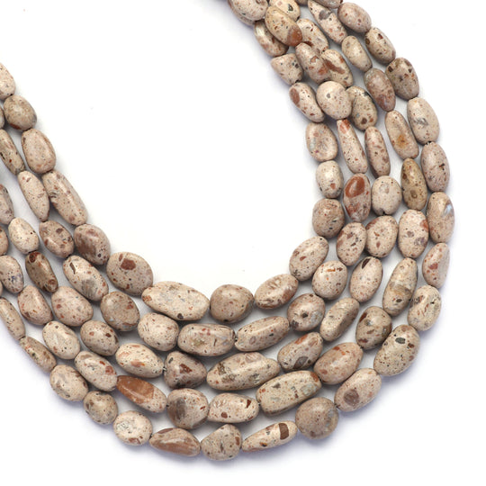 Brown Opal smooth tumble nuggets Beads, 4x6 mm to 6x10 mm, Opal Jewelry Making Beads, 8 Inch Full Strand, price per strand