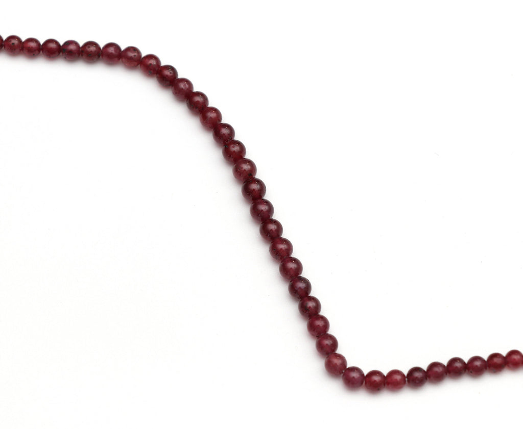 Ruby Smooth Round Balls Beads, Ruby Round Balls, Ruby Balls - 4mm to 5mm - Ruby - Gem Quality , 8 Inch/ 20 Cm Full Strand, Price Per Strand - National Facets, Gemstone Manufacturer, Natural Gemstones, Gemstone Beads