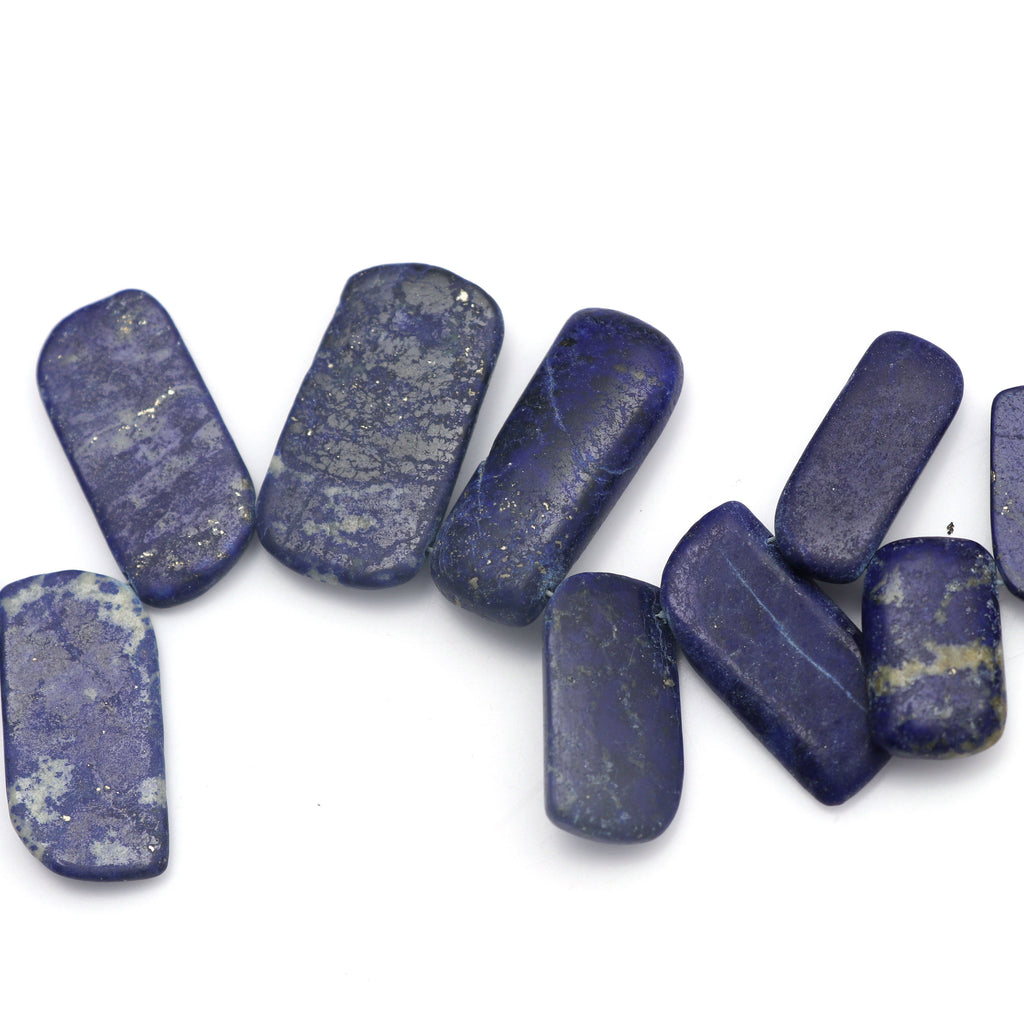 Lapis Smooth Fancy Shape Beads - 16x9 mm to 21x12 mm- Lapis Fancy Shape - Gem Quality , 17 Cm Full Strand, Price Per Strand - National Facets, Gemstone Manufacturer, Natural Gemstones, Gemstone Beads