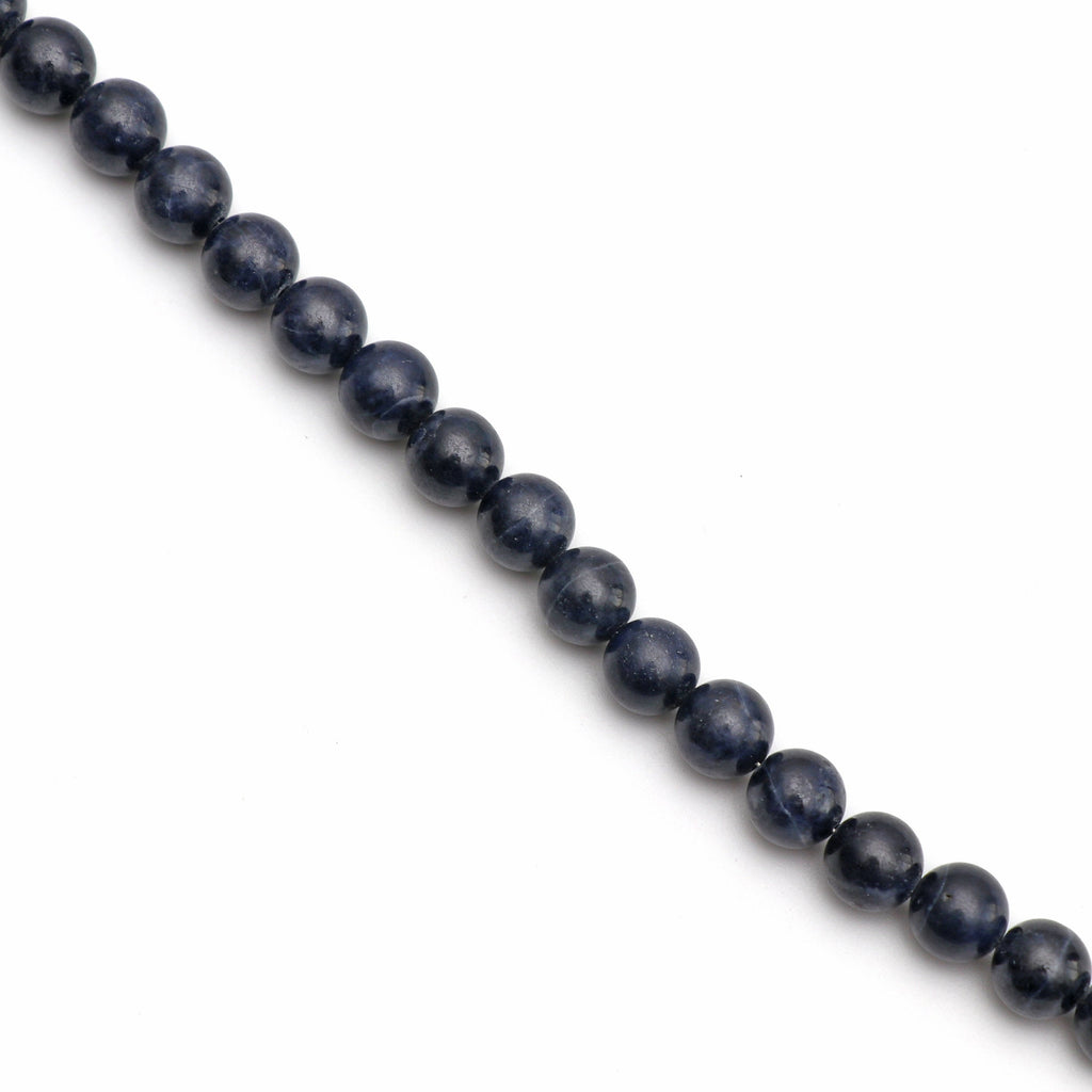 Natural Blue Sapphire Smooth Balls Beads, 9 mm, Blue Sapphire Round, Blue Sapphire strand, 20 Cm Full Strand, Per Strand Price - National Facets, Gemstone Manufacturer, Natural Gemstones, Gemstone Beads