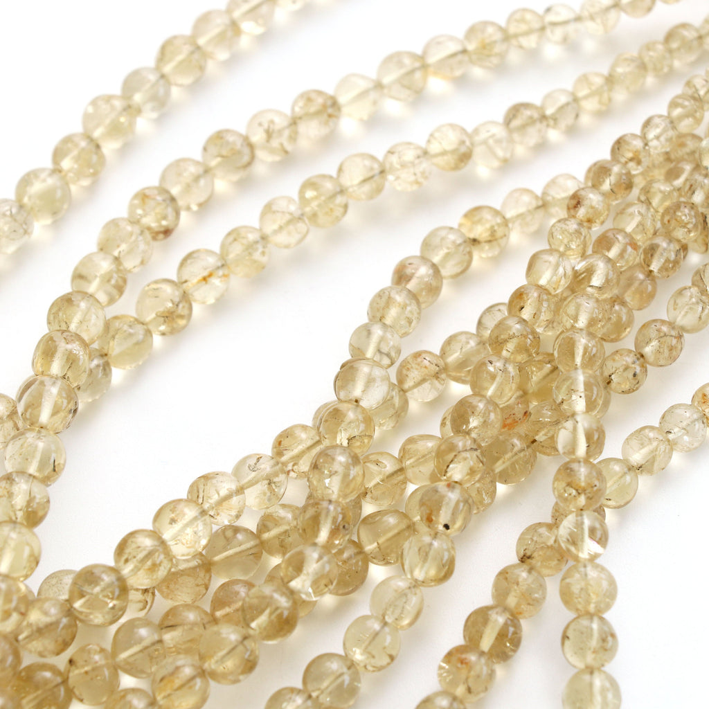 Scapolite Smooth Round Balls | 4 mm to 10 mm | Scapolite Smooth Beads | 8 Inch/ 18 Inch Full Strand | Price Per Strand - National Facets, Gemstone Manufacturer, Natural Gemstones, Gemstone Beads