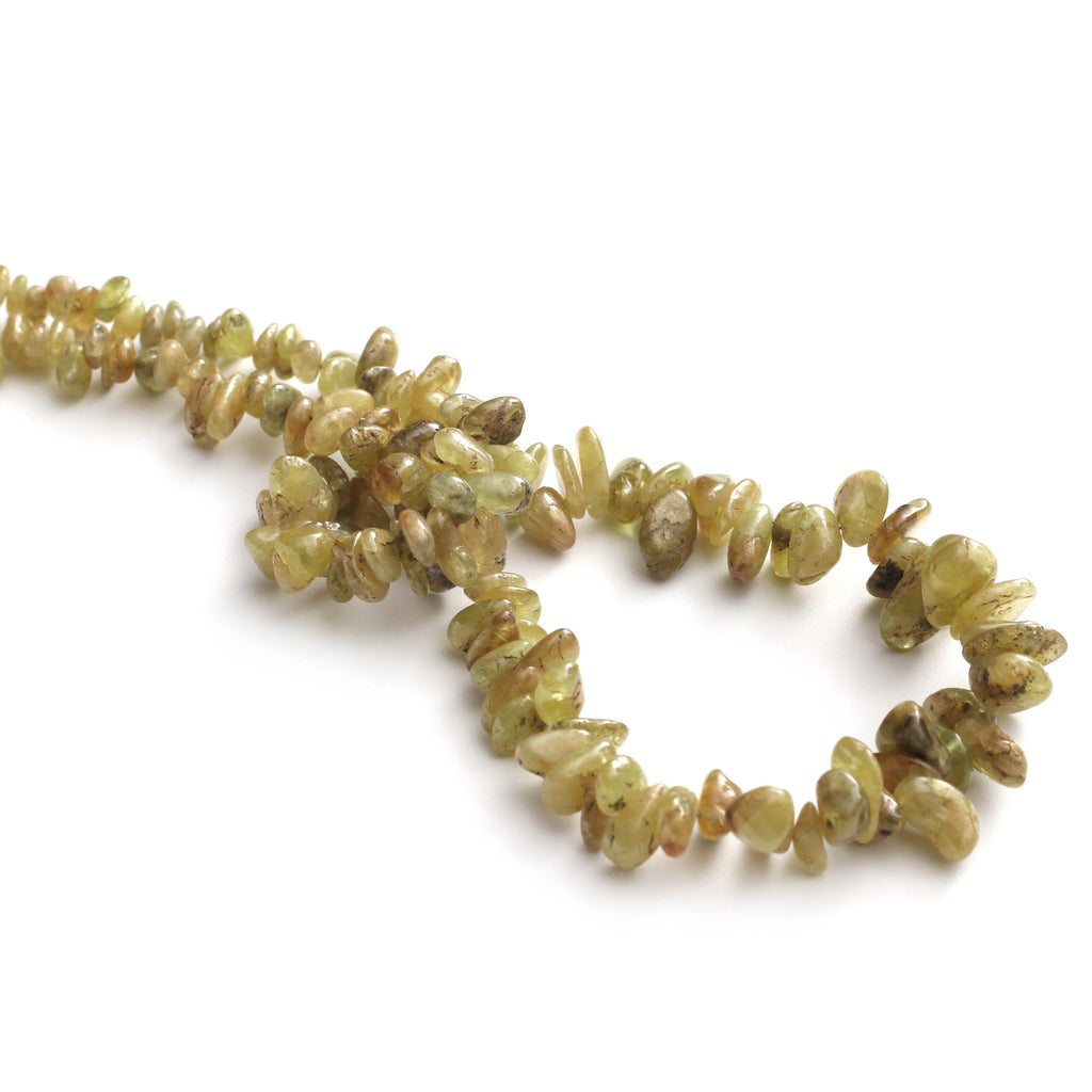 Sphene Smooth Nuggets, 2x2.5 mm to 7.5x10 mm, Sphene Smooth, Sphene Nuggets- Gem Quality, 8 Inch/ 20 Cm Full Strand, Price Per Strand - National Facets, Gemstone Manufacturer, Natural Gemstones, Gemstone Beads