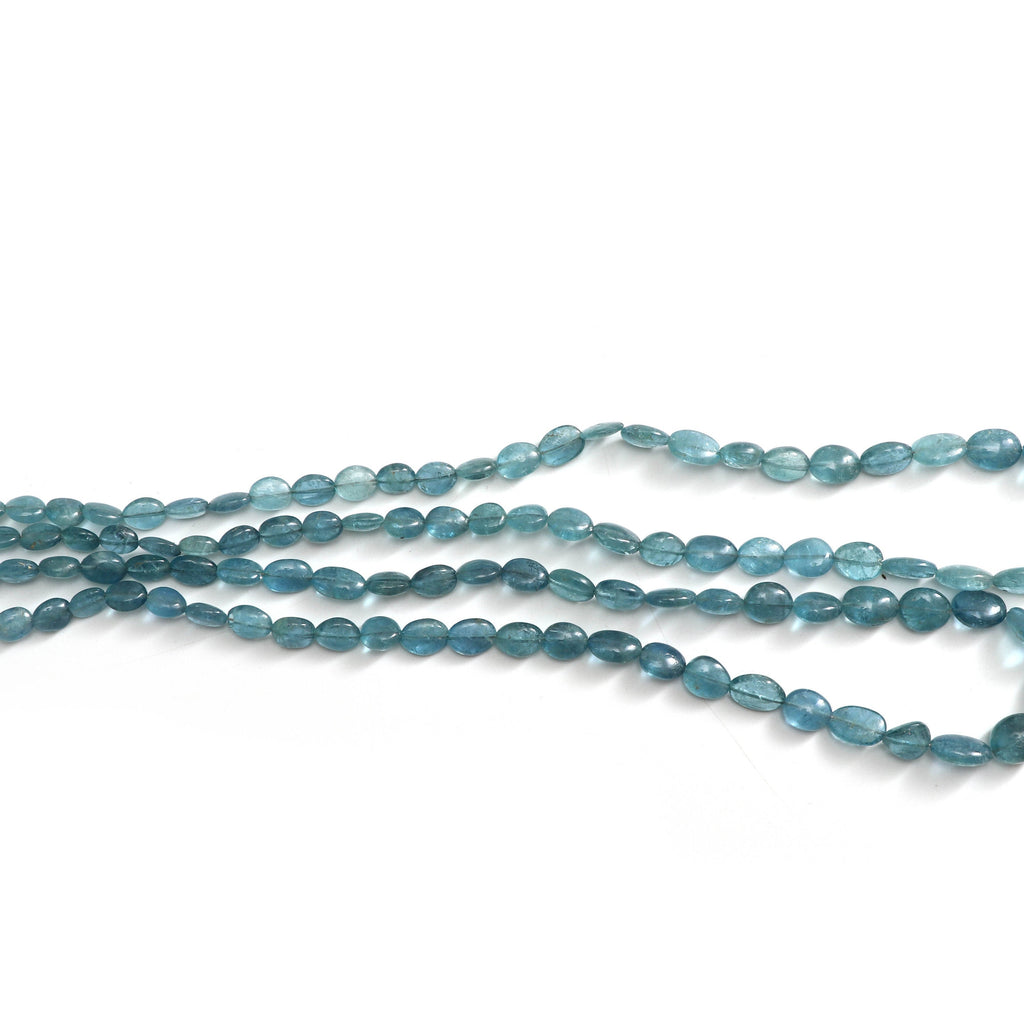 Aquamarine Smooth Tumble Beads, 5x6mm to 8x12 mm, Aquamarine Tumble, Gem Quality, 8 Inch 6 Inch\ 18 Inch Full Strand, Price Per Strand - National Facets, Gemstone Manufacturer, Natural Gemstones, Gemstone Beads