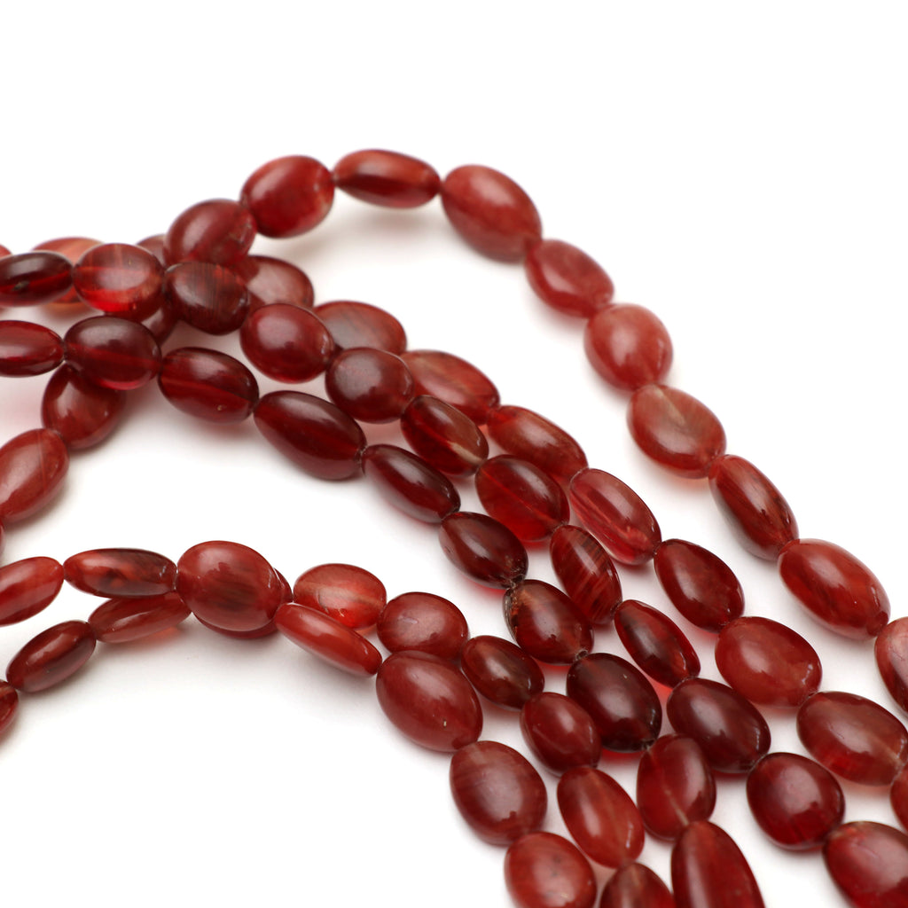 Andesine Smooth Tumble Beads | 5.5x6.5 mm to 11x17 mm | Andesine Gemstone | Gem Quality | 8 Inch/ 18 Inch Strand | Price Per Strand - National Facets, Gemstone Manufacturer, Natural Gemstones, Gemstone Beads