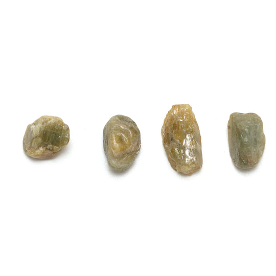 Natural Sapphire Organic Rough Loose Gemstone | 9x16 mm | Rough Loose Gemstone | Set of 10 Pieces