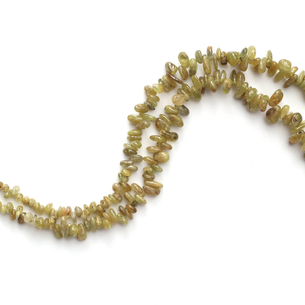 Sphene Smooth Nuggets, 2x2.5 mm to 7.5x10 mm, Sphene Smooth, Sphene Nuggets- Gem Quality, 8 Inch/ 20 Cm Full Strand, Price Per Strand - National Facets, Gemstone Manufacturer, Natural Gemstones, Gemstone Beads