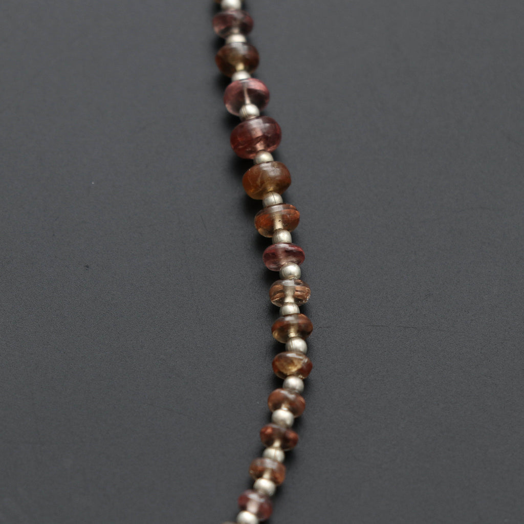 Garnet Change Color Faceted Beads, Rondelle Beads, Color Beads - 3 mm to 6 mm - Change color garnet - Gem Quality, 8 Inch, Price Per Strand - National Facets, Gemstone Manufacturer, Natural Gemstones, Gemstone Beads