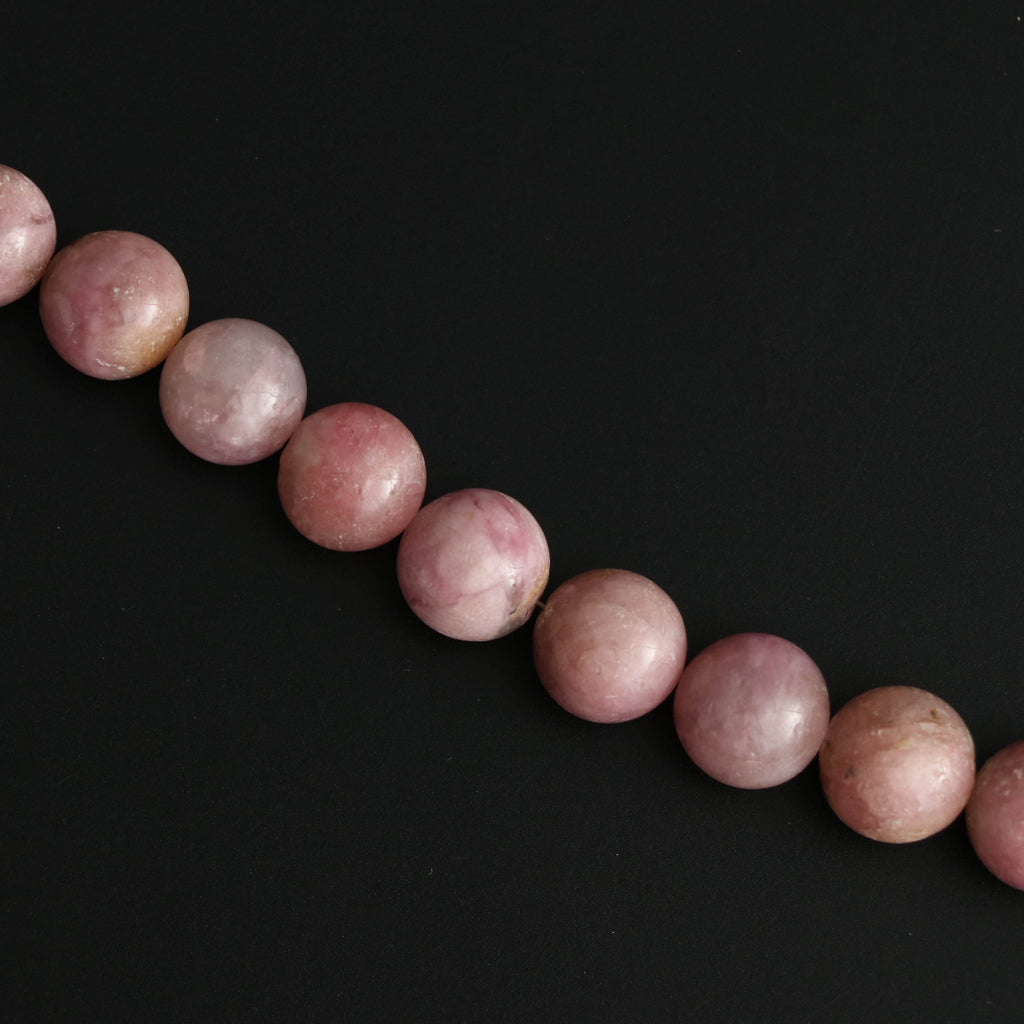 Pink Tourmaline Smooth Balls Beads, 11.5 mm to 12.5 mm, Tourmaline Round, Tourmaline strand, 8 Inch Full Strand, Per Strand Price - National Facets, Gemstone Manufacturer, Natural Gemstones, Gemstone Beads