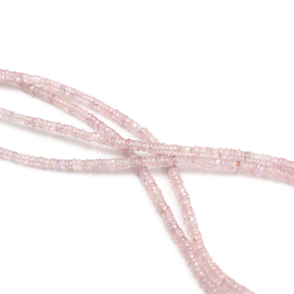 Natural Sapphire Faceted Tyre Beads, 2.5 to 6 mm, Sapphire Tyre Beads - Gem Quality , 8 Inch/ 16 Inch Full Strand, Price Per Strand - National Facets, Gemstone Manufacturer, Natural Gemstones, Gemstone Beads