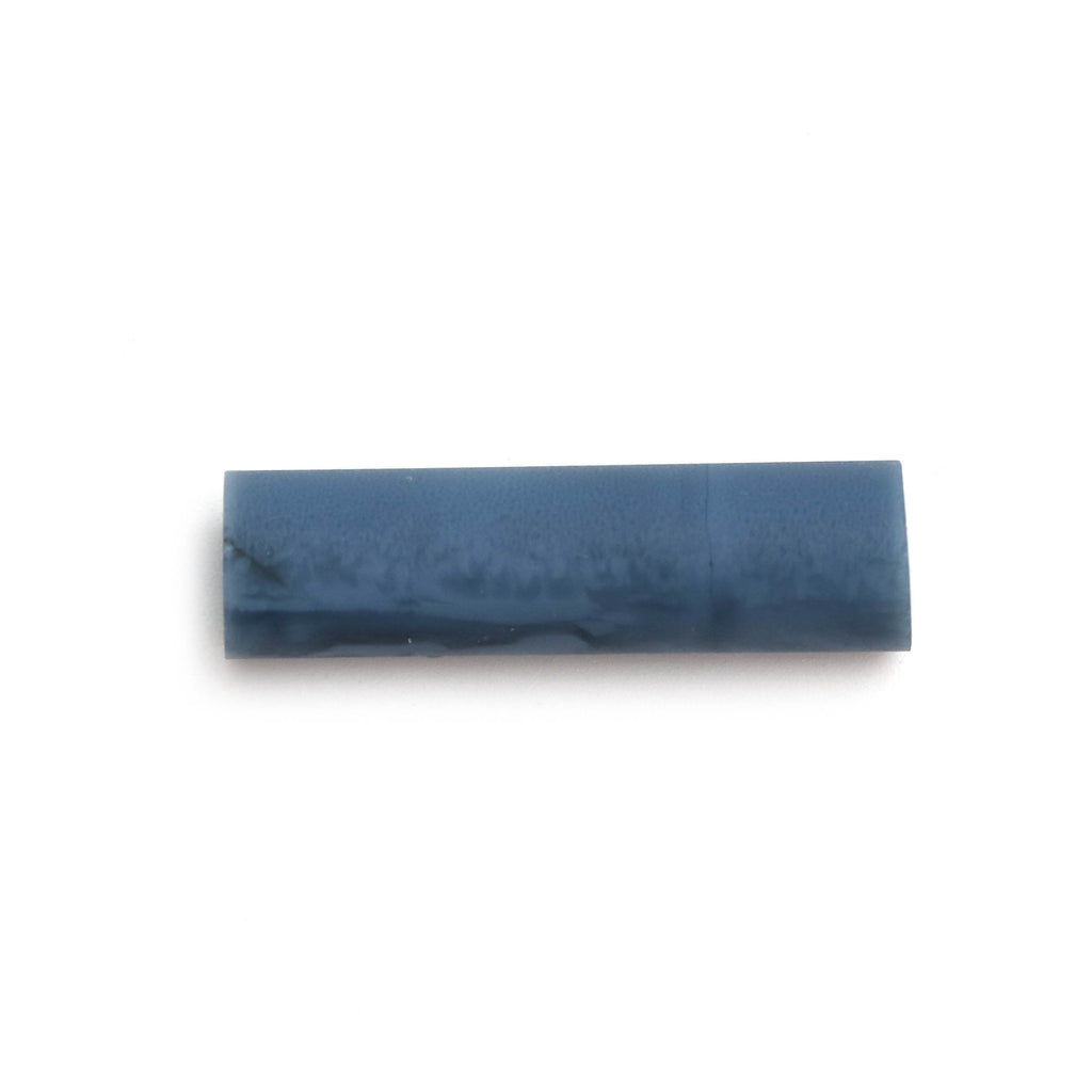 Blue Opal Matte Finish Cylinder Gemstone, 8.5x31 MM, Matt Finish Gemstone , AA Quality , Price Per Pair Gemstone - National Facets, Gemstone Manufacturer, Natural Gemstones, Gemstone Beads