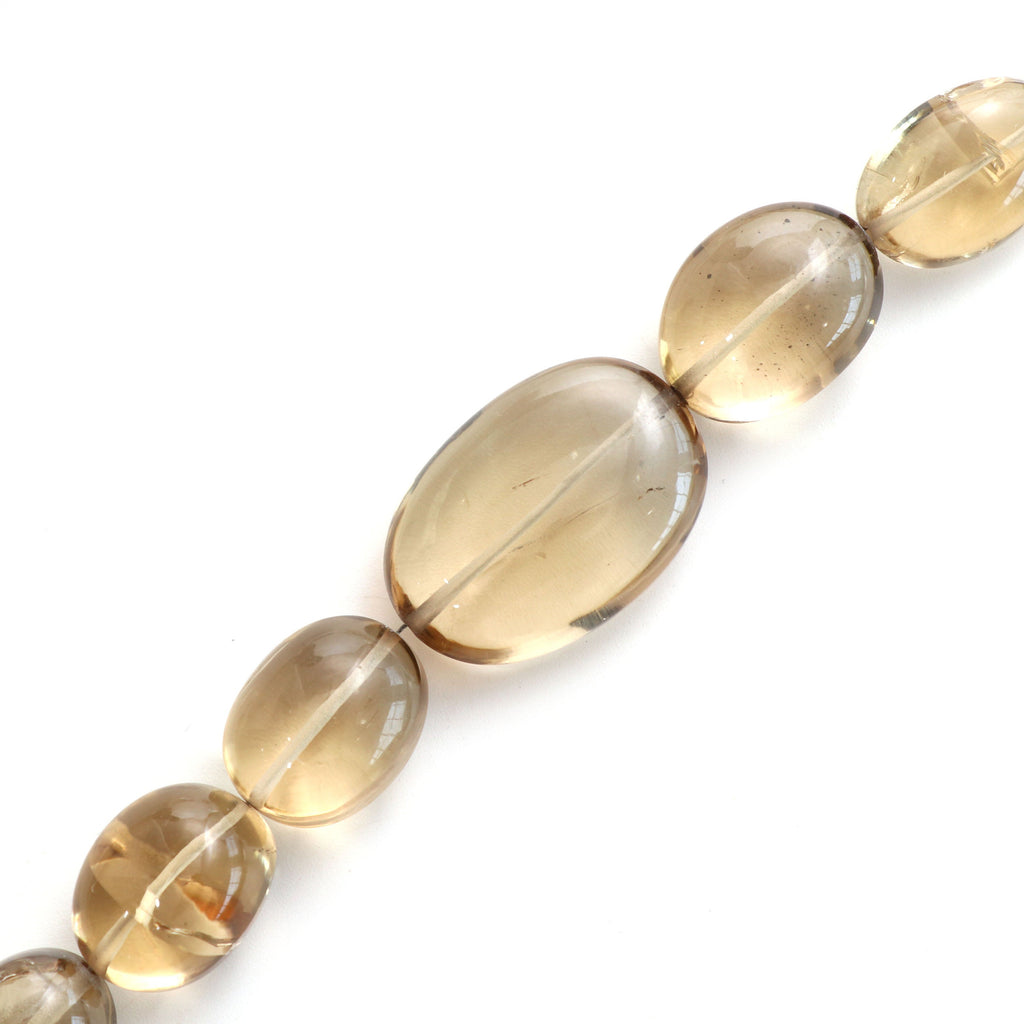 Natural Scapolite Smooth Tumble Beads | 7.5x10.5 mm to 18x25 mm | Scapolite Smooth Beads | 18 Inch Full Strand | Price Per Strand - National Facets, Gemstone Manufacturer, Natural Gemstones, Gemstone Beads
