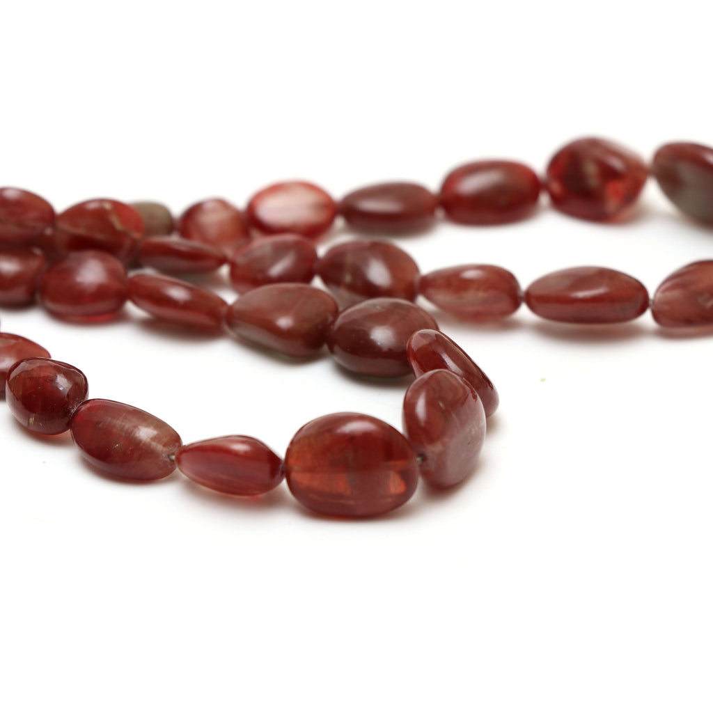 Andesine Smooth Tumble Beads | 5x6.5 mm to 12x15 mm | Andesine Gemstone | Gem Quality | 8 Inch/ 18 Inch Strand | Price Per Strand - National Facets, Gemstone Manufacturer, Natural Gemstones, Gemstone Beads