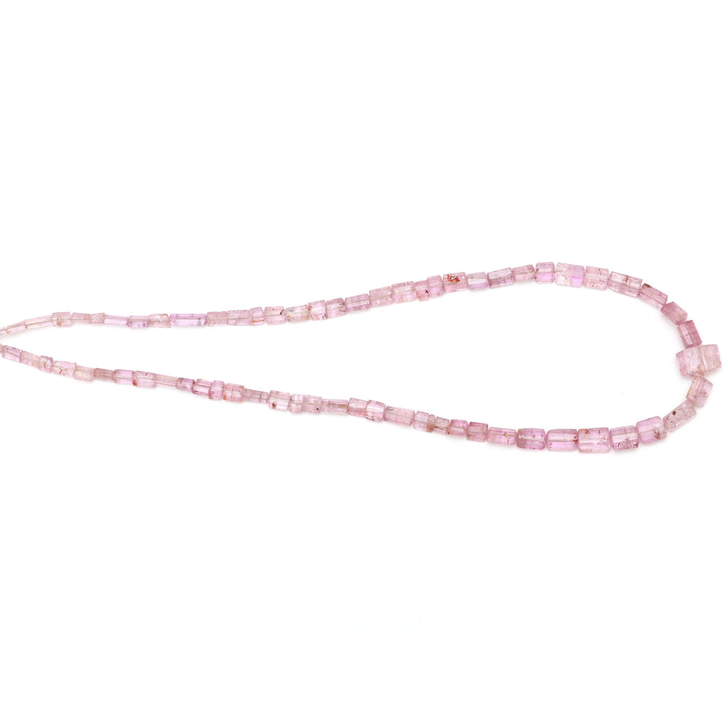 Imperial Topaz Faceted Cylinder Beads | 4x5 MM to 8.5x13 MM | Imperial Topaz | Gem Quality | 18 Inch Full Strand | Price Per Strand - National Facets, Gemstone Manufacturer, Natural Gemstones, Gemstone Beads