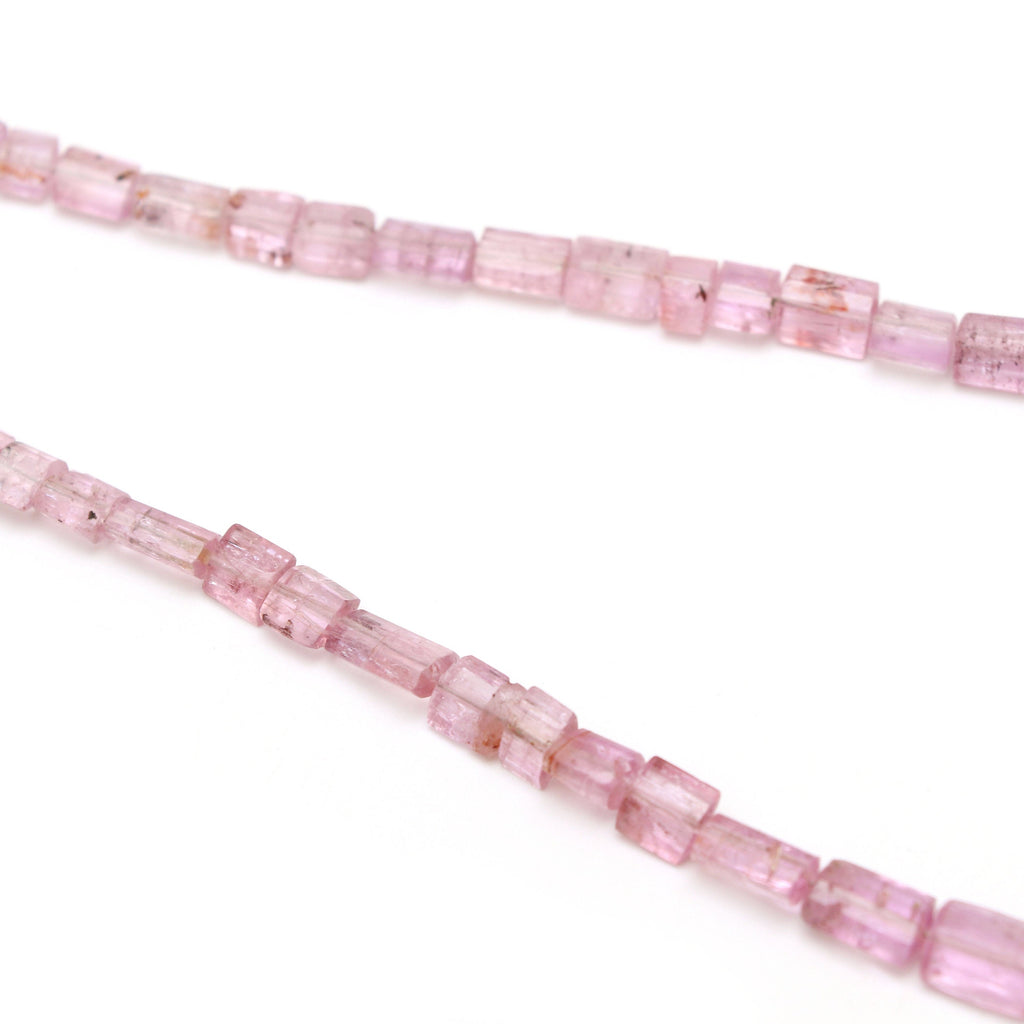 Imperial Topaz Faceted Cylinder Beads | 4x5 MM to 8.5x13 MM | Imperial Topaz | Gem Quality | 18 Inch Full Strand | Price Per Strand - National Facets, Gemstone Manufacturer, Natural Gemstones, Gemstone Beads