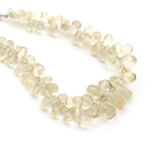 4x6 mm To 6.5x11 mm Oregon Sunstone Smooth Drop Shape Beads