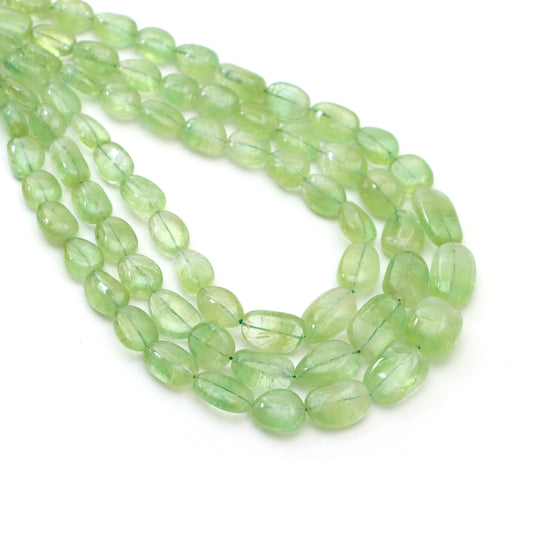 トルマリン スムース タンブル ビーズ、8x11 mm から 13x19 mm、トルマリン ジュエリー メイキング ビーズ、17 - 20 インチ フル ストランド、3 ストランドの価格