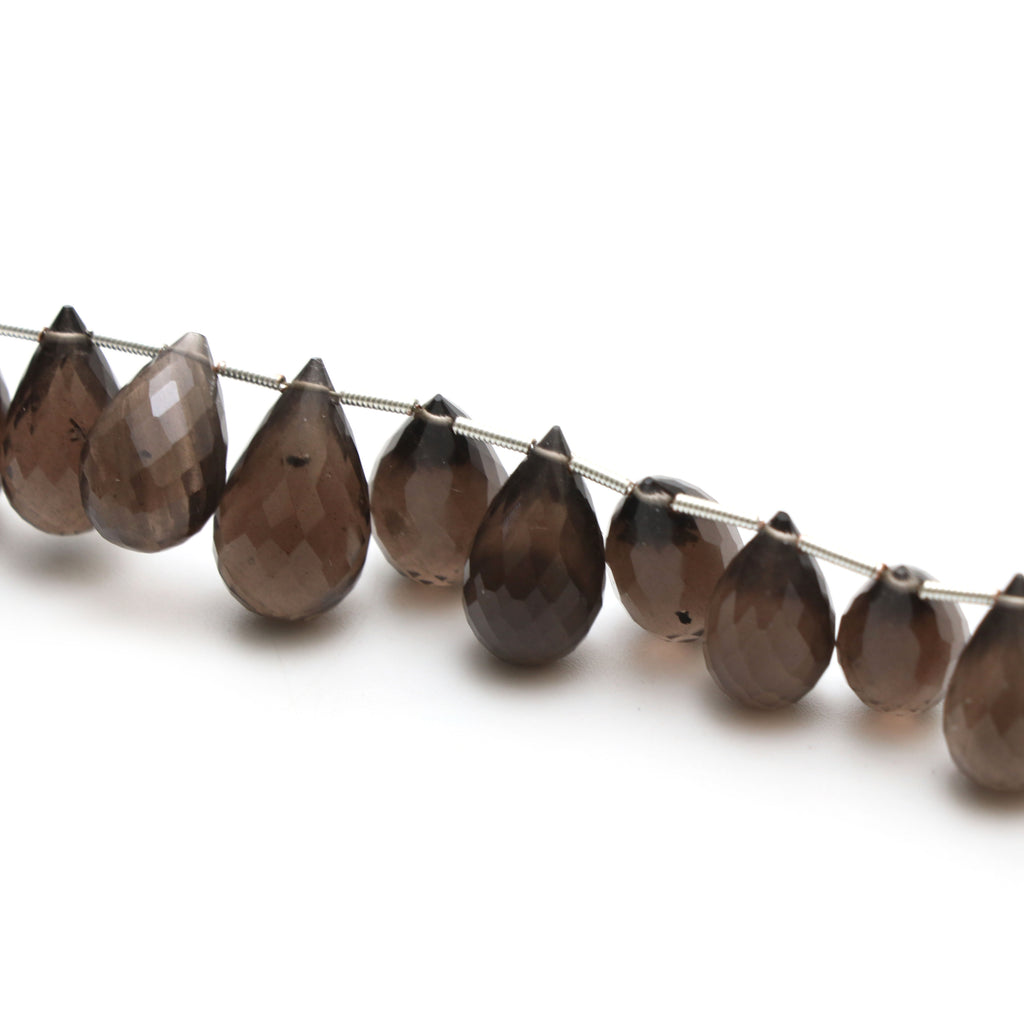 Saffordite Faceted Drop Beads, 8x13 mm to 11x18 mm, Saffordite Jewelry Handmade Gift for Women, 8.5 Inches Full Strand, Price Per Strand - National Facets, Gemstone Manufacturer, Natural Gemstones, Gemstone Beads, Gemstone Carvings