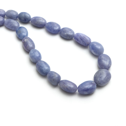 Hackmanite Smooth Tumble Beads, 9x11.5 to 16.5x20.5 mm, Hackmanite Jewelry Making Beads, 20 Inches Full Strand, Price Per Strand