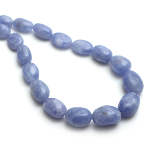 Hackmanite Smooth Tumble Beads, 7.5x10 mm to 15x20.5 mm, Hackmanite Jewelry Making Beads, 20 Inches Full Strand, Price Per Strand