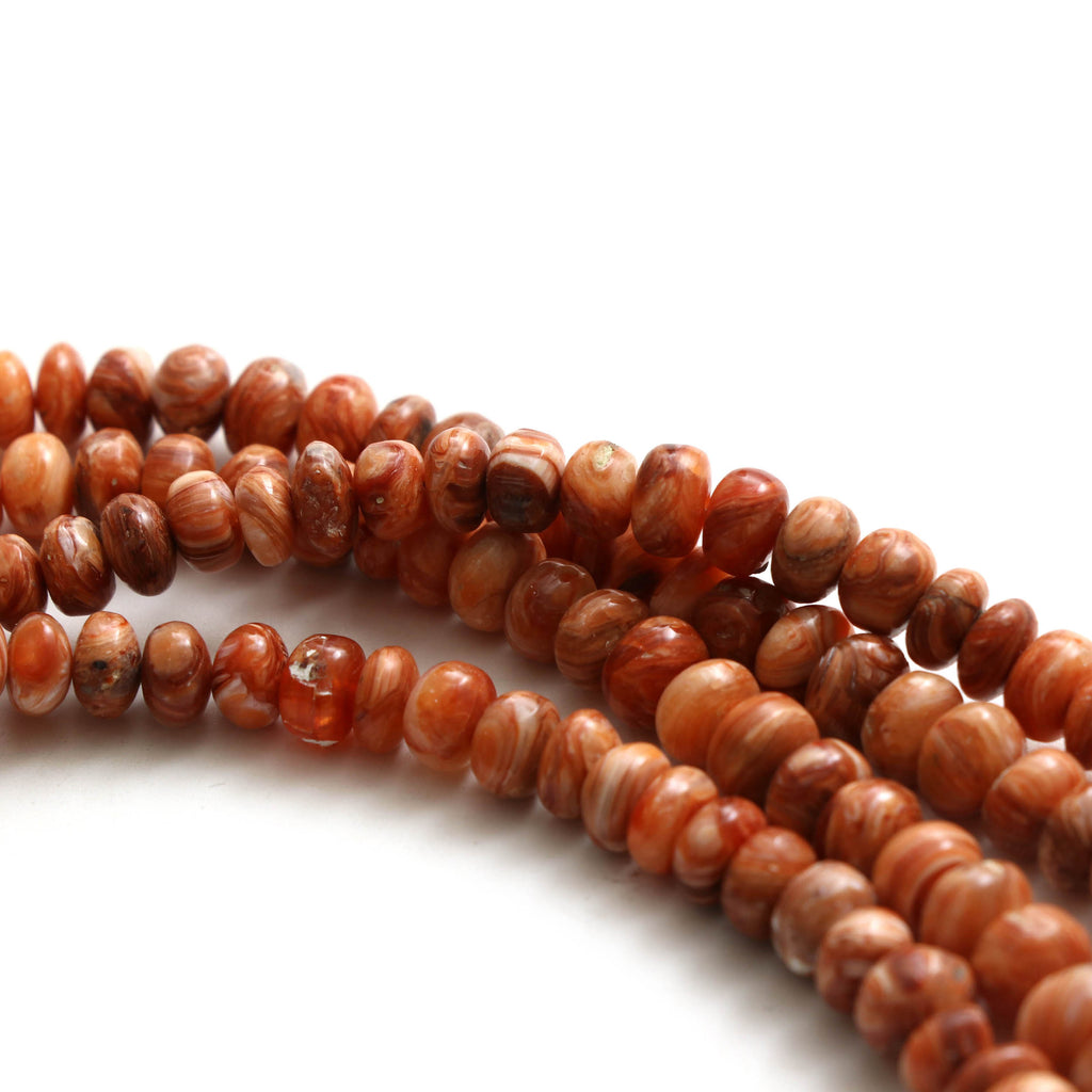 Caramel Opal Smooth Rondelle Beads, 5 mm to 8 mm, Caramel Opal Gemstone,- Gem Quality , 8 Inch/ 18 Inch Full Strand, Price Per Strand - National Facets, Gemstone Manufacturer, Natural Gemstones, Gemstone Beads