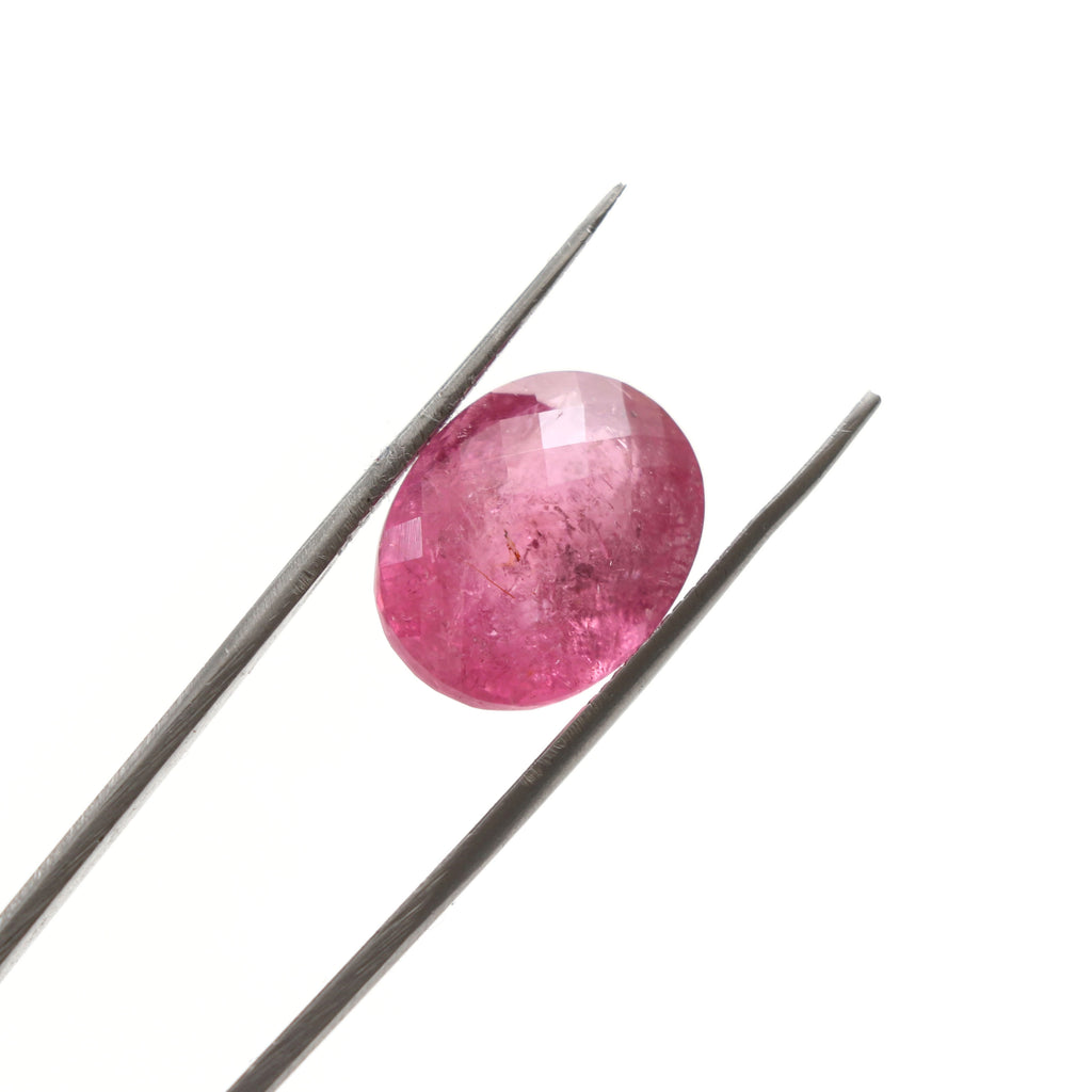 Natural Tourmaline Faceted Oval Loose Gemstone, 12x16 mm, Tourmaline Jewelry Handmade Gift for Women, 1 Piece - National Facets, Gemstone Manufacturer, Natural Gemstones, Gemstone Beads
