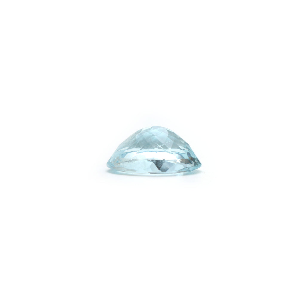 Natural Aquamarine Faceted Oval Loose Gemstone, 9.5x14 mm, Aquamarine Handmade Jewelry, Gift For Her, Aquamarine Oval, 1 Piece - National Facets, Gemstone Manufacturer, Natural Gemstones, Gemstone Beads