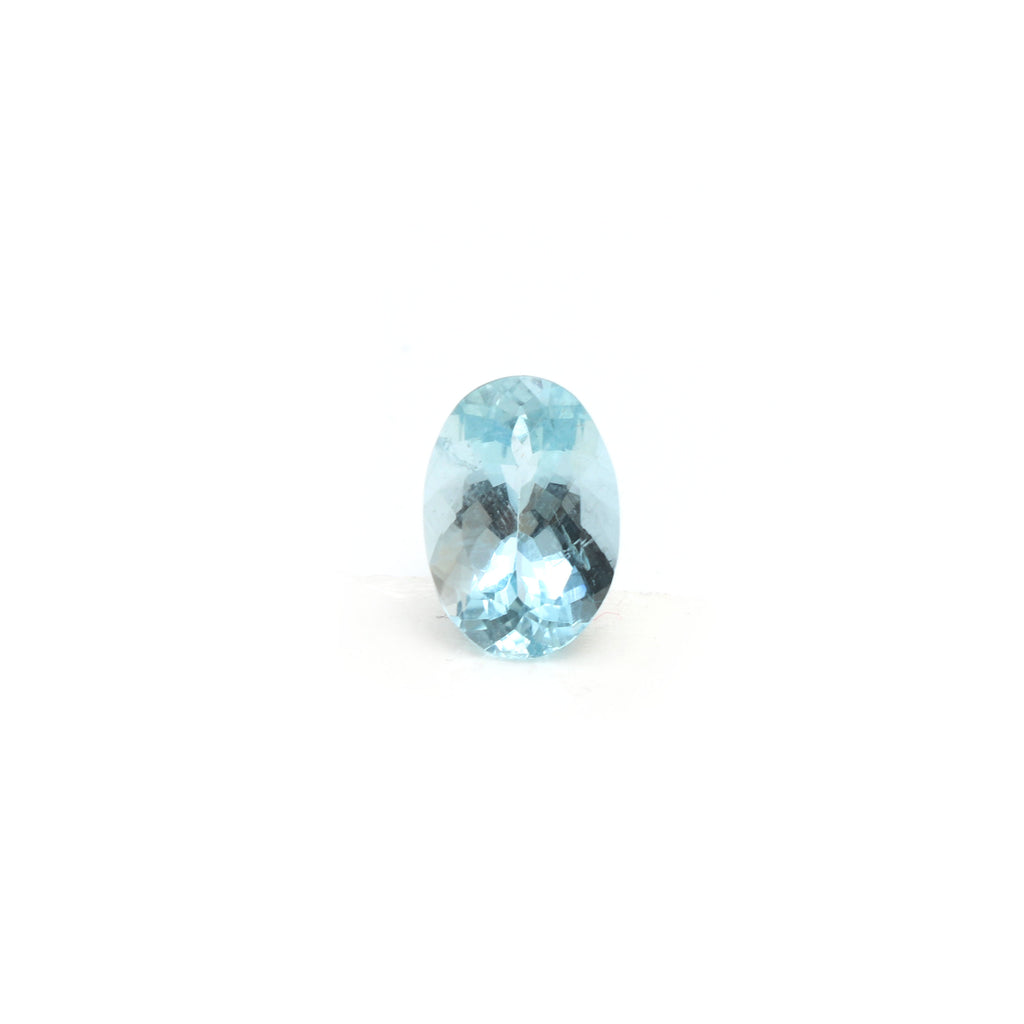 Natural Aquamarine Faceted Oval Loose Gemstone, 9.5x14 mm, Aquamarine Handmade Jewelry, Gift For Her, Aquamarine Oval, 1 Piece - National Facets, Gemstone Manufacturer, Natural Gemstones, Gemstone Beads