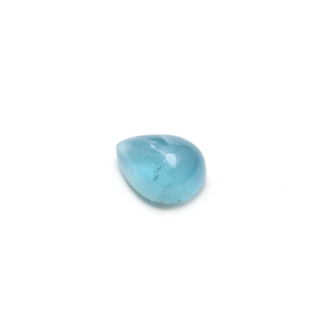 Natural Aquamarine Smooth Pear Loose Gemstone, 14.5x19.5 mm, Aquamarine Pear Handmade Jewelry, Set of 1 Piece - National Facets, Gemstone Manufacturer, Natural Gemstones, Gemstone Beads