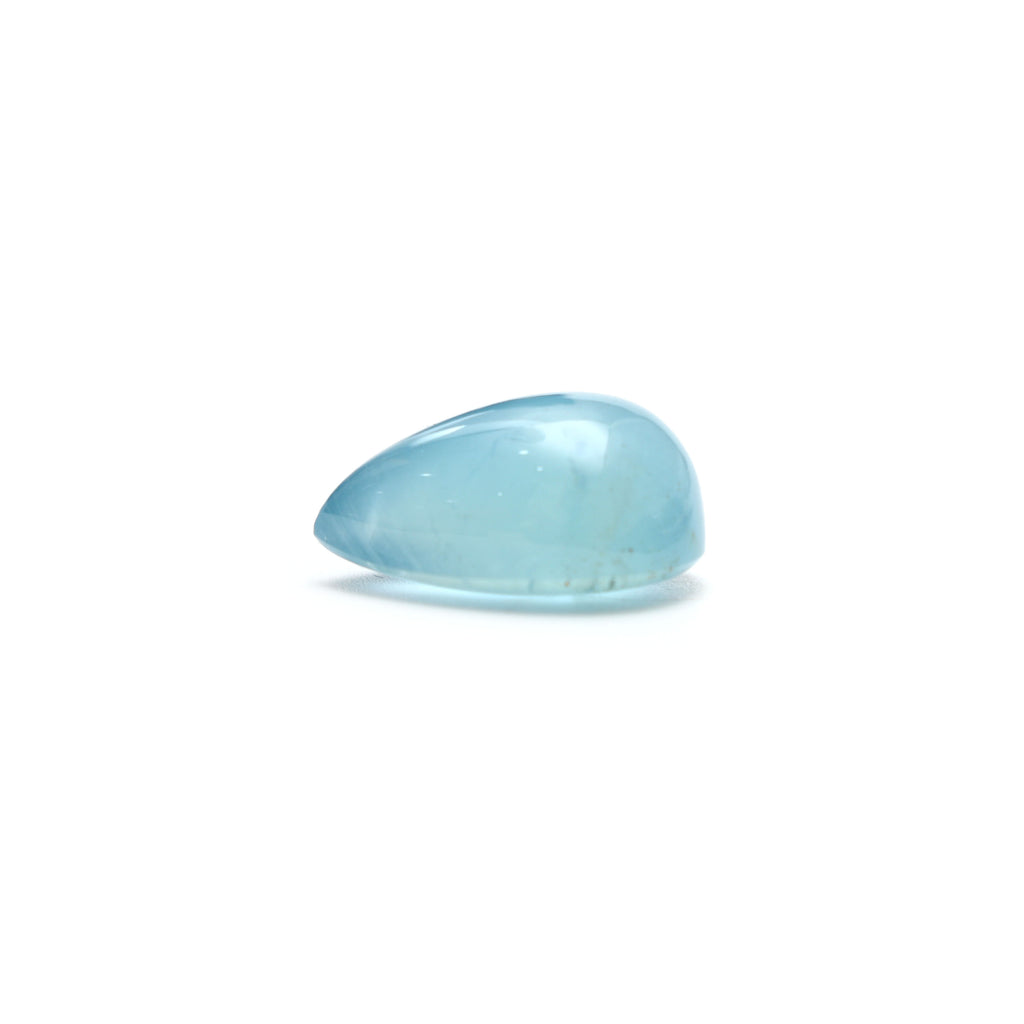 Natural Aquamarine Smooth Pear Loose Gemstone, 14.5x19.5 mm, Aquamarine Pear Handmade Jewelry, Set of 1 Piece - National Facets, Gemstone Manufacturer, Natural Gemstones, Gemstone Beads